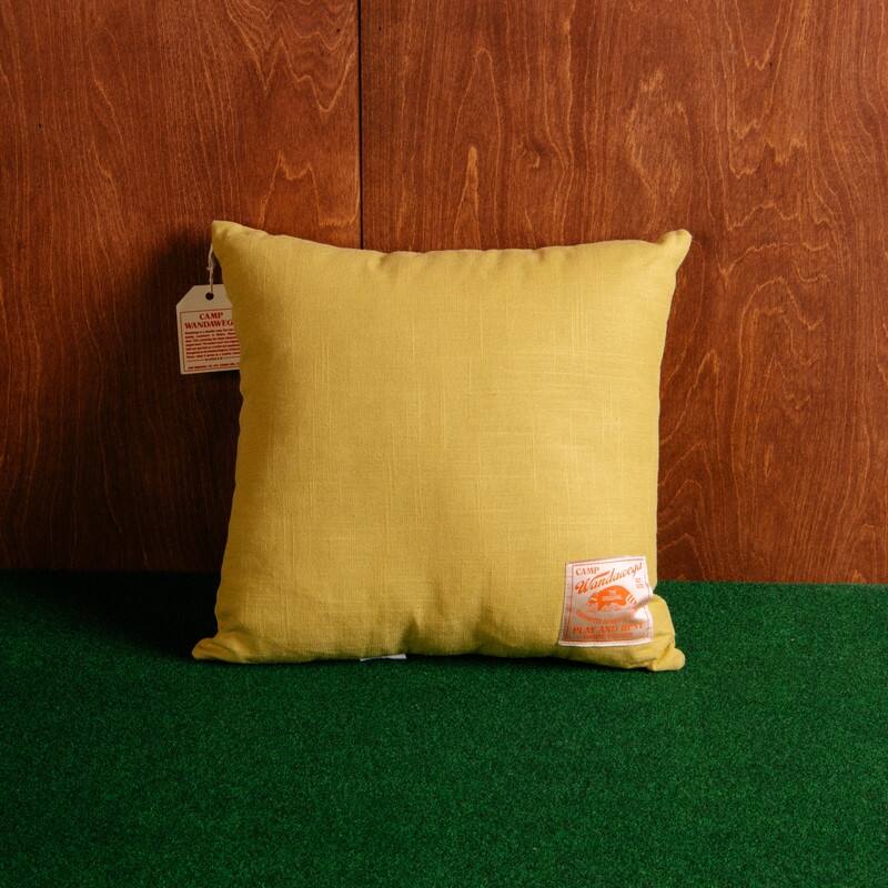 Camp Wandawega Pointer Chainstitched Pillow