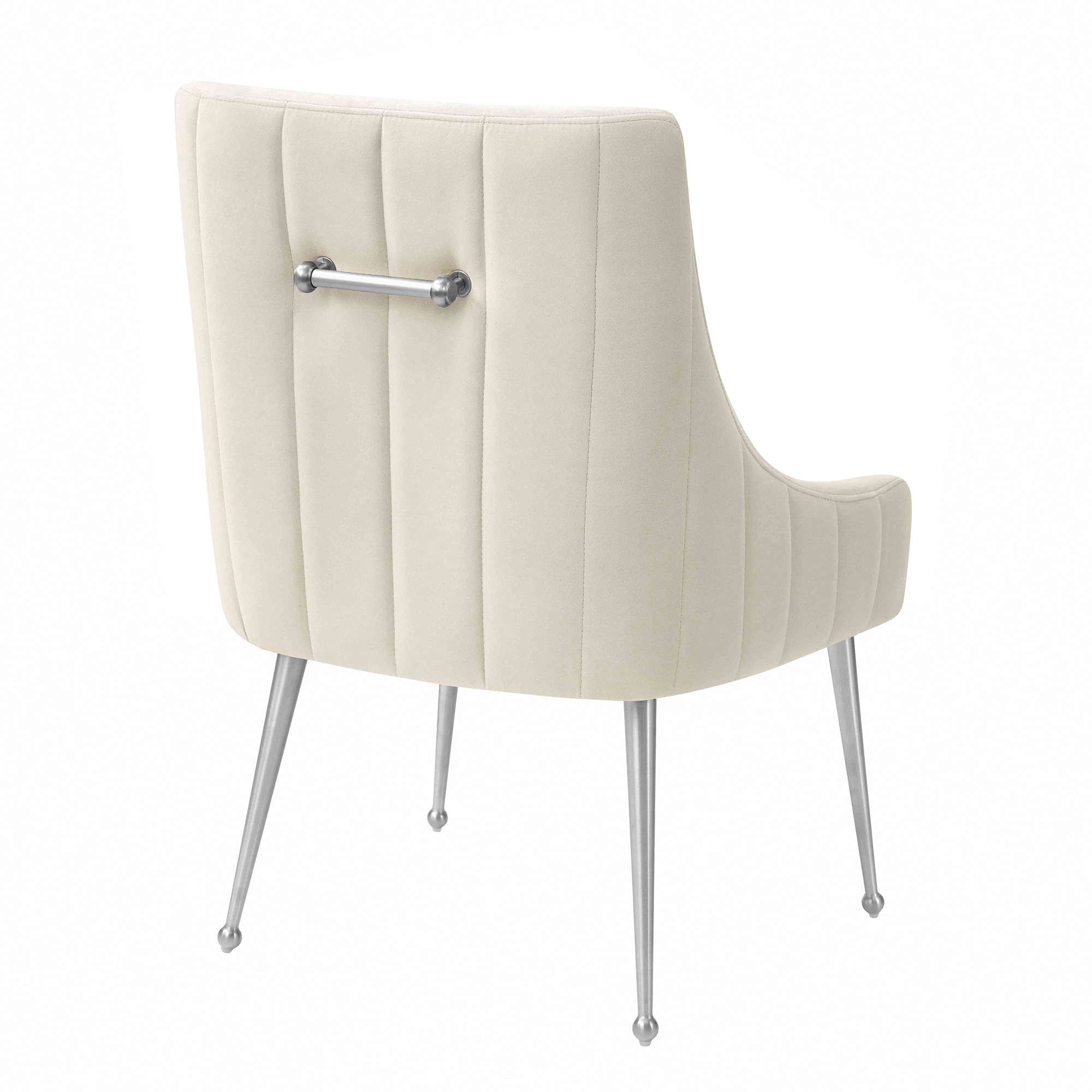 Irina Dining Chair Velvet Side Chair with Stainless Steel Leg