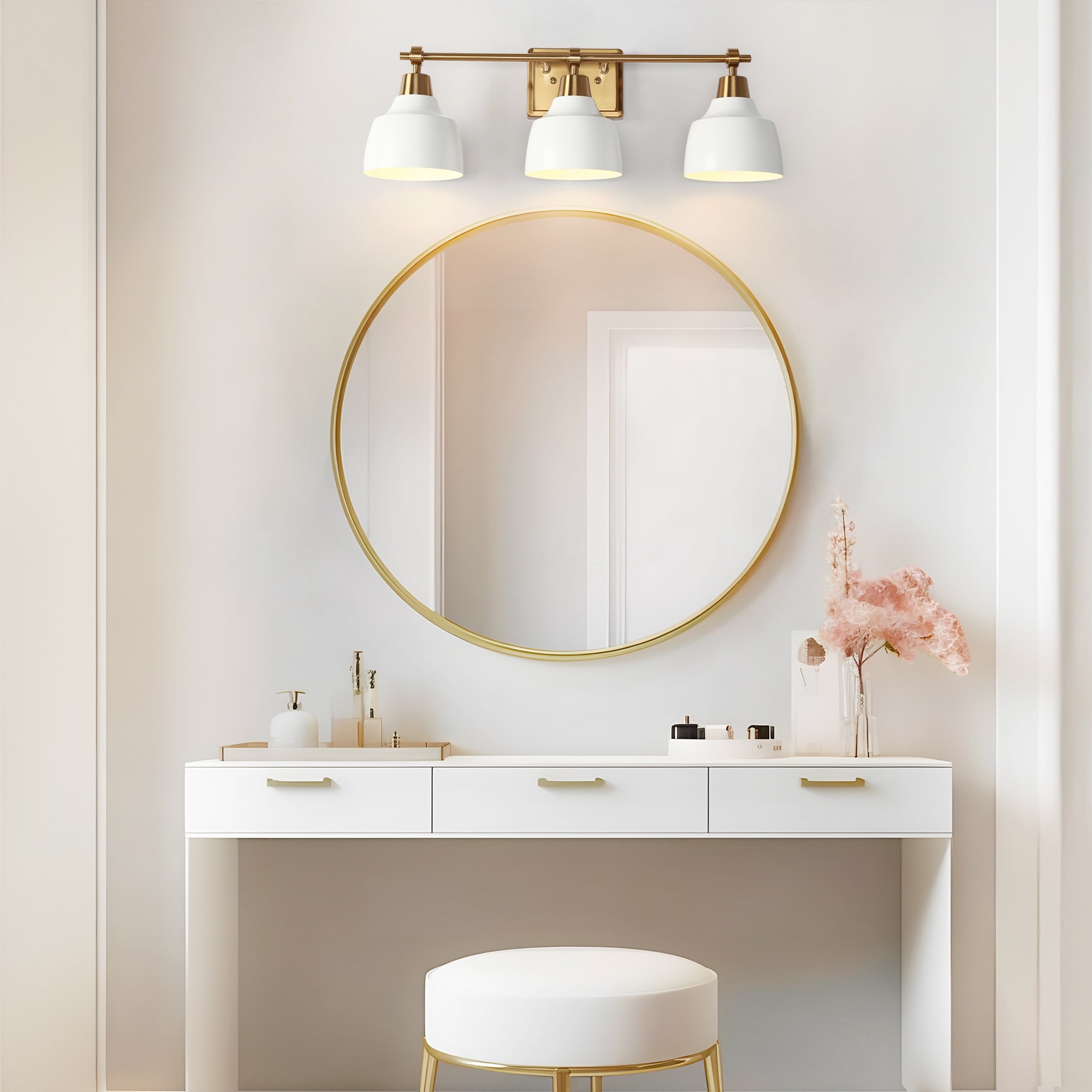 Wayfair gold vanity lights 2025