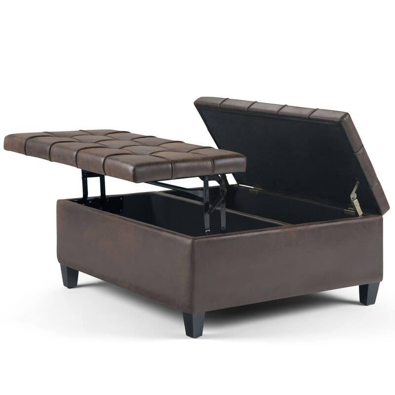 WYNDENHALL Elliot Transitional Table Ottoman