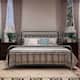 Alazyhome Simple Vintage Metal Platform Bed Frame, Easy-Assembly