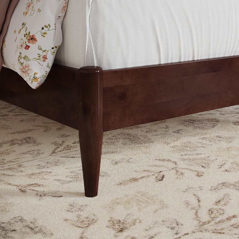 Savannah Solid Wood Low Profile Platform Bed