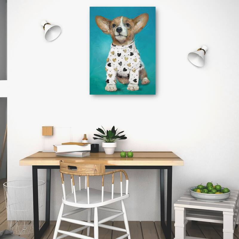 PJ Pups IV By Studio Arts Canvas Art Print