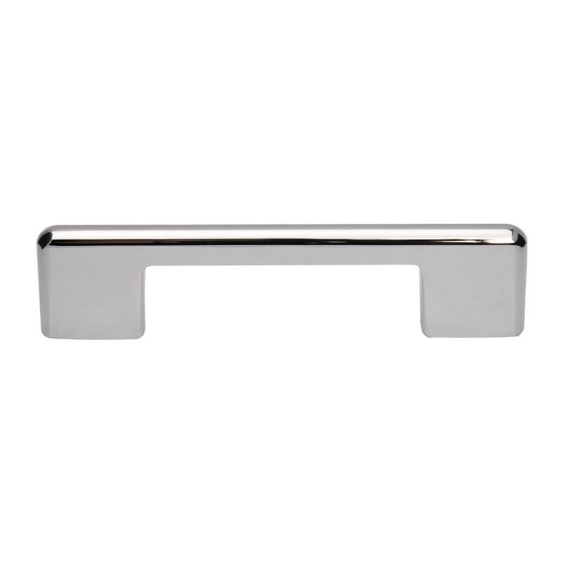 Utopia Alley Taylor Pull Handle-Polished Chrome Drawer Drop Pull Handles, 3.78" Center to Center - 25 pack - Polished Chrome