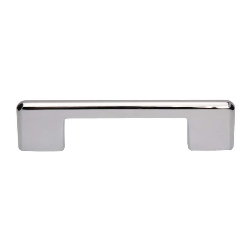 Utopia Alley Taylor Pull Handle-Polished Chrome Drawer Drop Pull Handles, 3.78" Center to Center