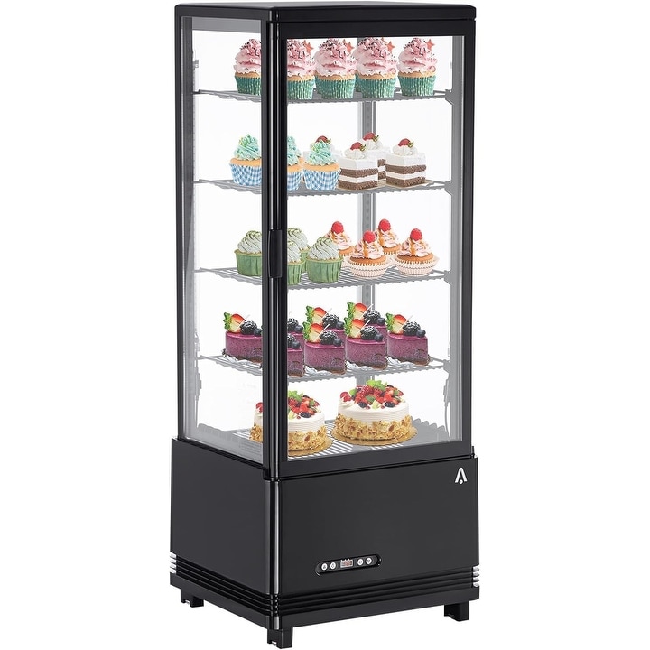3.4 Cu.Ft Commercial Countertop Cake Display Fridge with LED, White