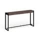 preview thumbnail 27 of 55, SEI Furniture Macen Modern Narrow Industrial Console Table