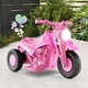 preview thumbnail 25 of 38, Gymax 6V Kids Bubble Car Electric Ride on Motorcycle w/ Music Button &