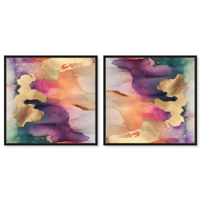 Quiet Tiger Canvas by Art Remedy - 30" x 36" - Black