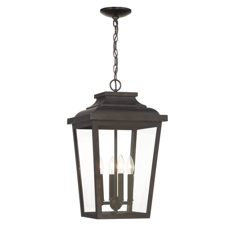 The Great Outdoors 72175-C Irvington Manor 4 Light 13" Wide Outdoor