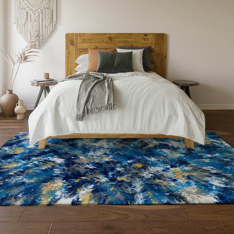 Premium Washable Super Soft Abstract Contemporary Mayfield Rug