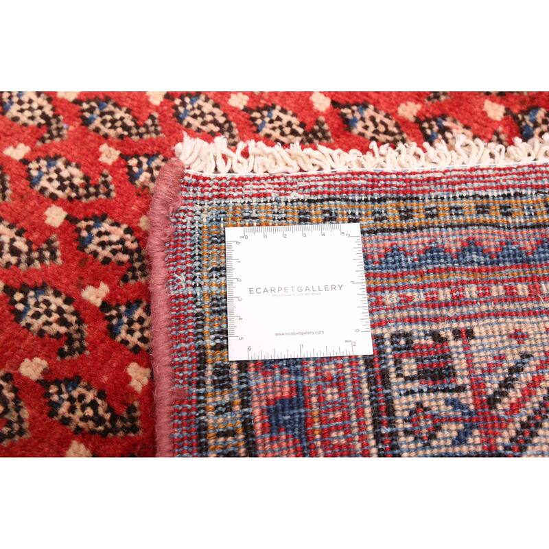 ECARPETGALLERY Hand-knotted Andelz Red Wool Rug - 4'4 x 7'1