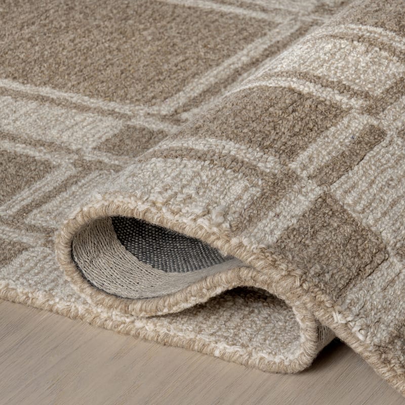 Marlowe Bordered Wool Area Rug