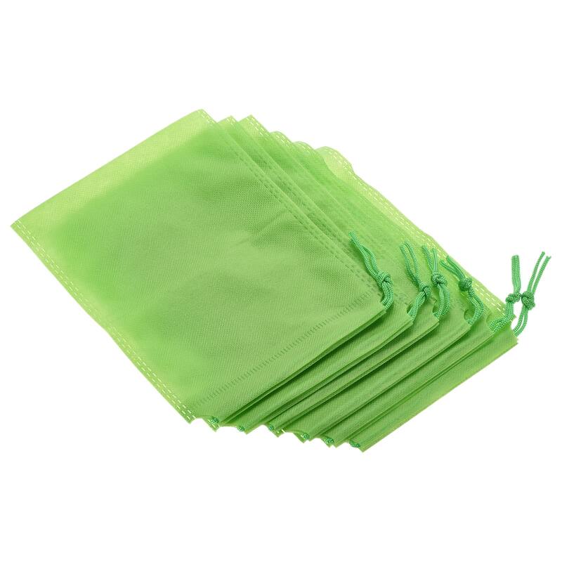 Single Drawstring Storage Bag Fiber Cloth, 6Pcs