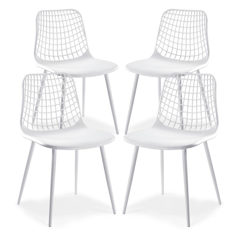 Poly and Bark Marais Dining Chair (Set of 4) - White