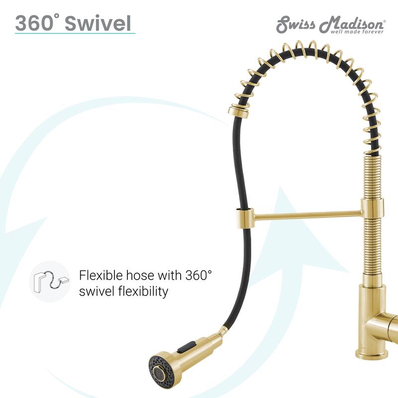 Nouvet Single Handle, Pull-Down Kitchen Faucet