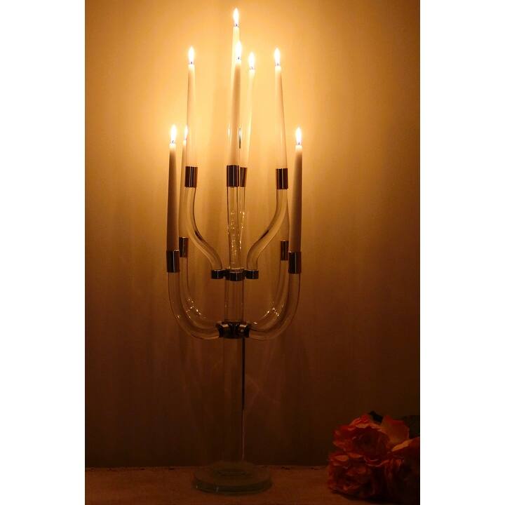 Candelabra with Silver/Gold Tip (2 Sizes)
