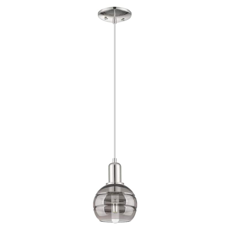Innovations Lighting Endless Possibilities Arcadia - Rochester - 1 Light 6" Cord Hung Mini Pendant - Polished Nickel