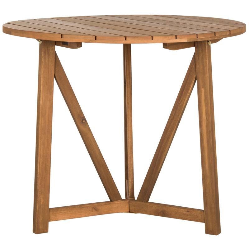 SAFAVIEH Outdoor Hyong Round Table - 35Wx35Dx29H