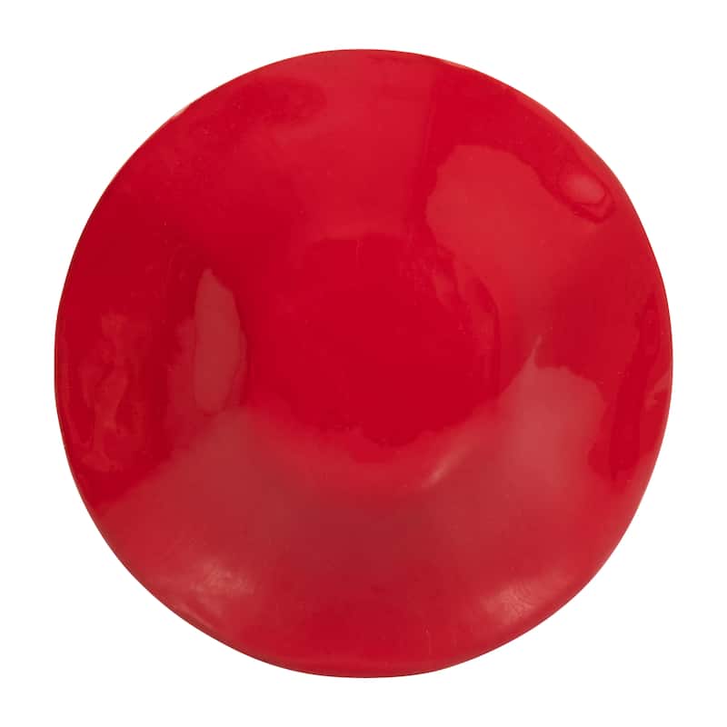 Sagebrook Home Wood Red Toadstool Mushroom Wood Figurines, Adds a Touch of Nature's Elegance to Home Decor