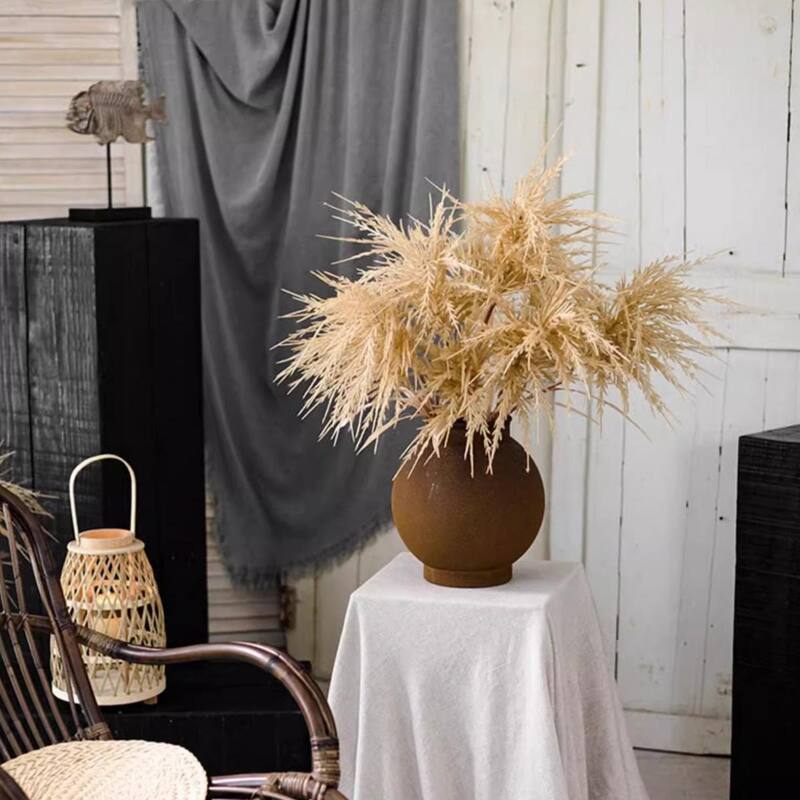 RusticReach Artificial Elegant Reed Grass Stem 39" Tall