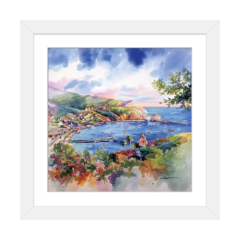 iCanvas "Avalon Catalina" by Bill Drysdale - White - 24x24x1