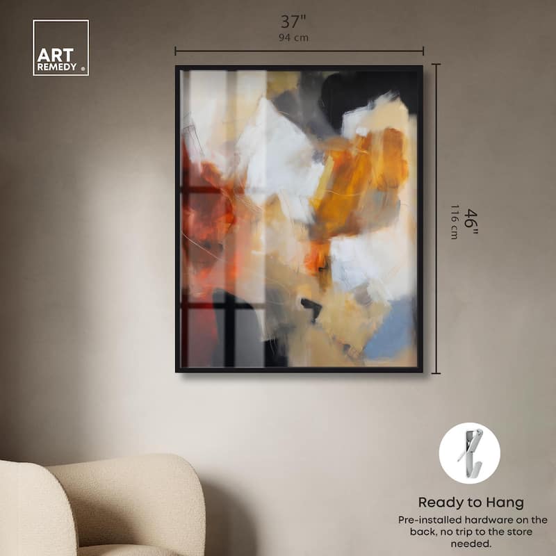 Earth and Fire I Shadowbox by Art Remedy