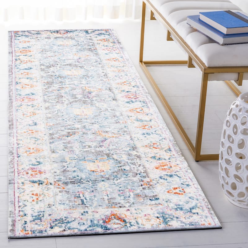 SAFAVIEH Illusion Doretta Vintage Boho Oriental Viscose Rug