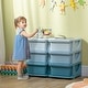 preview thumbnail 25 of 24, 3 Tier Kids Storage Unit, 6 Drawer Chest Toy Organizer Plastic Bins for Kids Bedroom Nursery Kindergarten Living Room