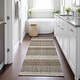preview thumbnail 148 of 149, Machine Washable Indoor/ Outdoor Cabana Stripe Chantille Rug
