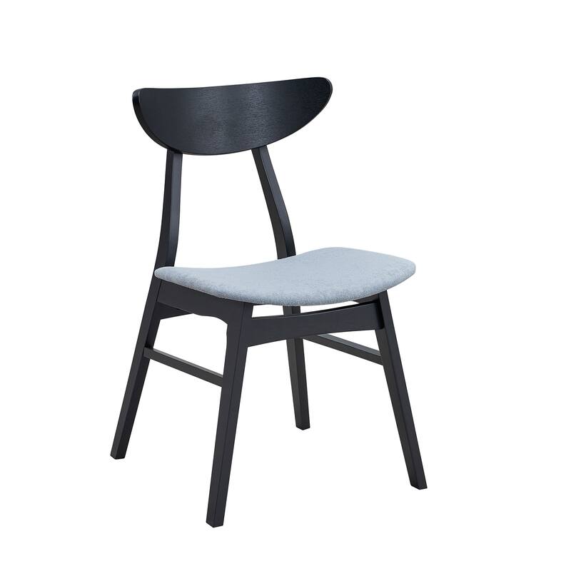 Mid Century Dining Chairs 2 Piece Set
