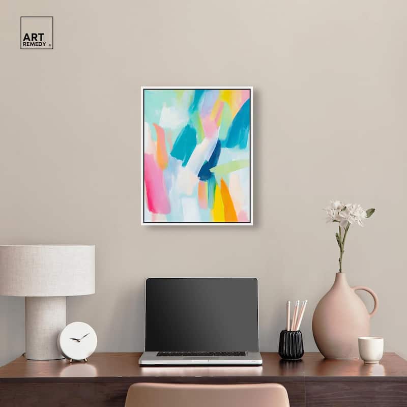 Whirlwind of Color I Canvas by Art Remedy