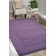 preview thumbnail 8 of 36, Nourison Hand-tufted Westport Solid Wool Area Rug 2' 6" x 4' - Purple - Runner/Rectangle