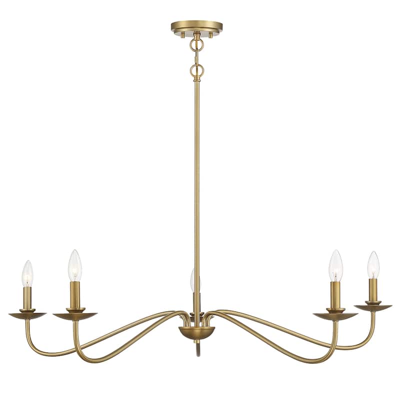 Trade Winds Lighting Nina 5-Light Chandelier