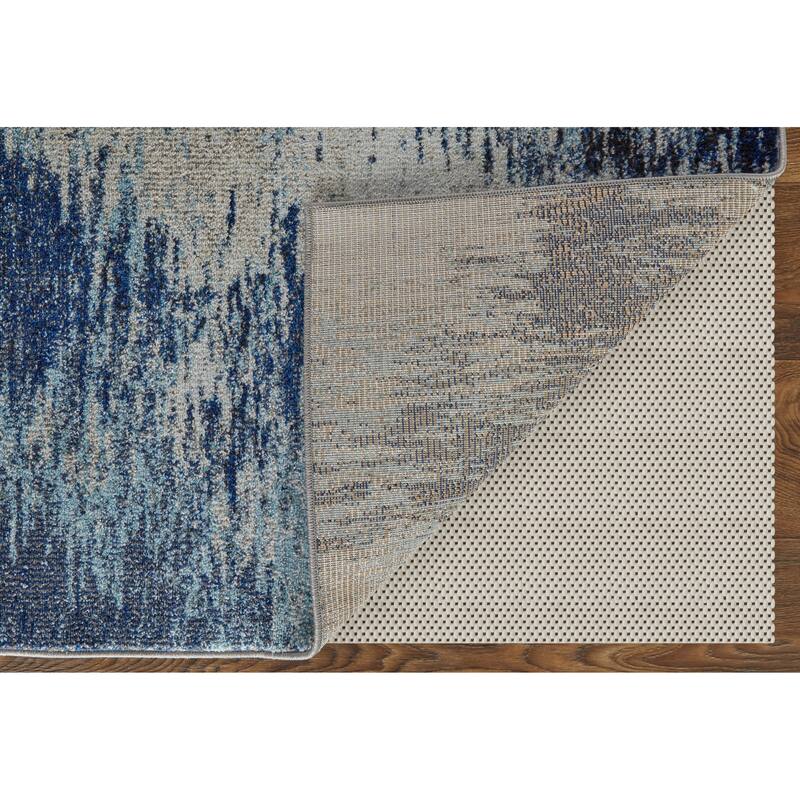 Grand Bazaar Adelmo Machine Made Abstract Modern Area Rug