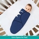 preview thumbnail 3 of 4, 2 Pack Cotton Baby Swaddles Blankets 0-3 Months