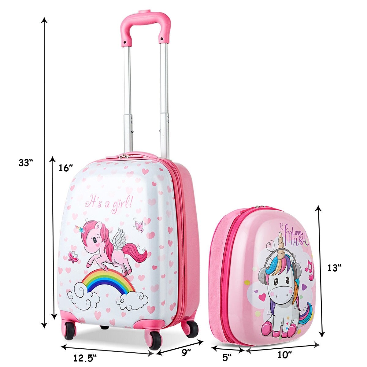 childrens lightweight suitcases