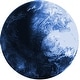 preview thumbnail 4 of 6, Nourison Imagination Indoor only Blue Planet Graphic Area Rug - 5' Round