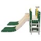 preview thumbnail 9 of 7, 7 in 1 Toddler Slide Playset, Kids Climbers Playground with Double Slides, Arch Tunnel, Ring Toss and Basketball Hoop