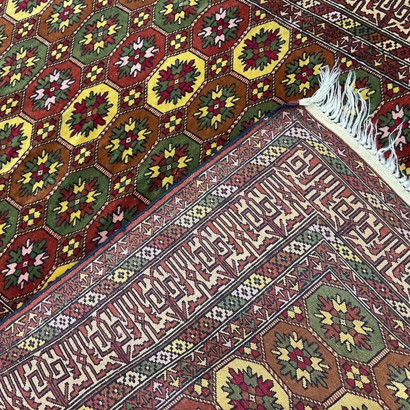 HERAT ORIENTAL Handmade Kurdish Wool Rug - 4'2" x 5'2"