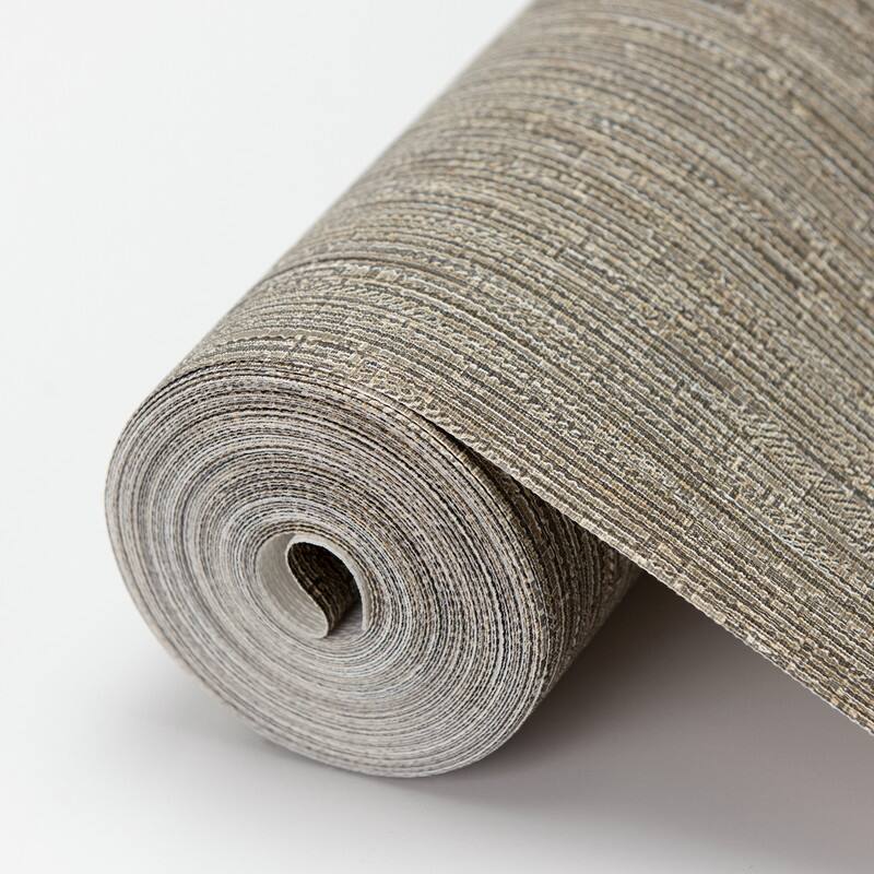 Warner Grand Canal Brown Distressed Texture Wallpaper