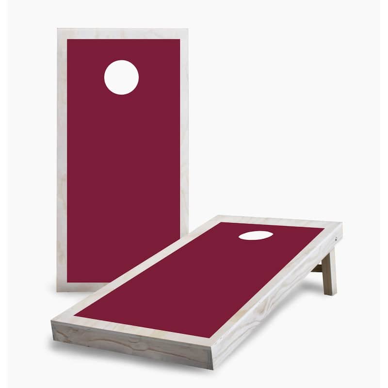 Rectangle Cornhole Game (Choose Wraps or Boards) - 2x4 Boards (24" x 48") - Include Case + Edge Lights