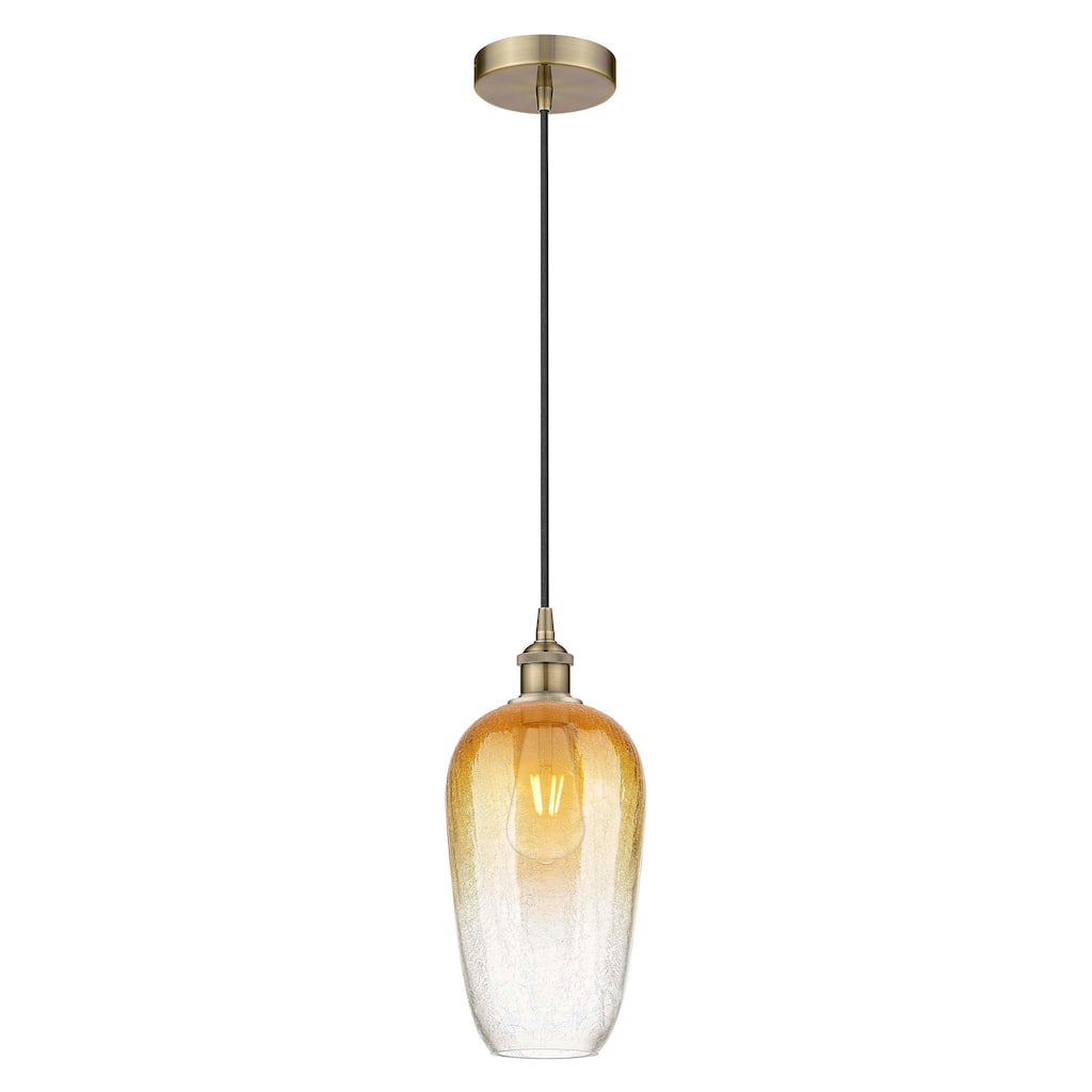 Innovations Lighting Endless Possibilities Edison - Brookhaven Flute - 1 Light 7" Cord Hung Mini Pendant