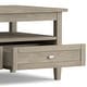 preview thumbnail 57 of 76, WYNDENHALL Norfolk Wood Transitional Coffee Table - 48 Inches wide