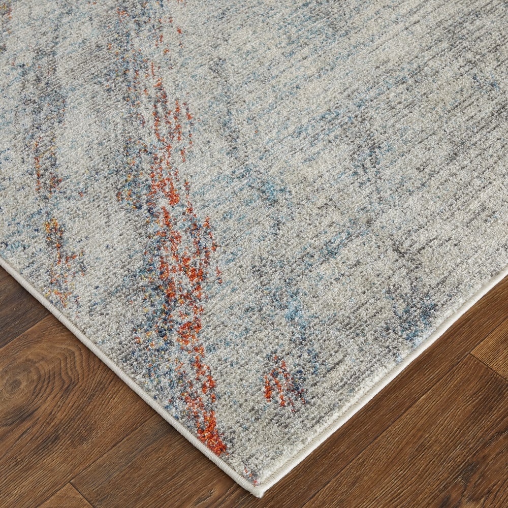 Adelmo Power Loomed Contemporary Area Rug