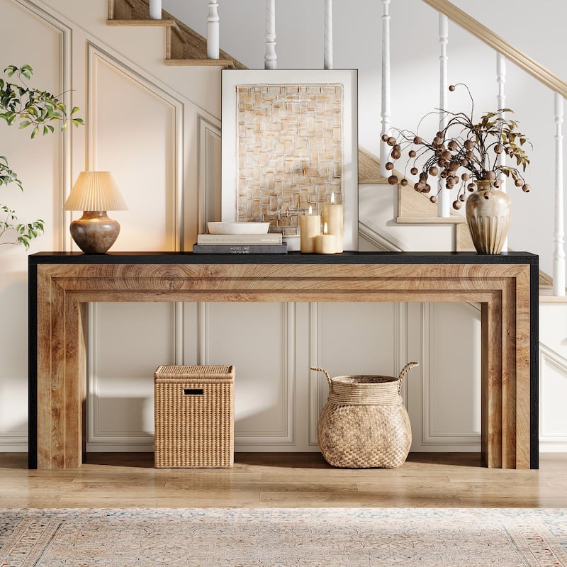 70.9 Inches Long Farmhouse Console Table for Entryway Hallway