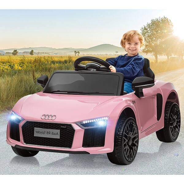 slide 2 of 36, Ride Car for Kids with Remote Control, MP3 Player Pink