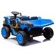 preview thumbnail 12 of 27, 24V Two-seater Kids Ride On Electric Car W/parents control,400W motor,E-rear dump,light&rear searchlight,USB,MP3,Bluetooth