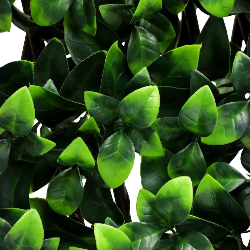 32" x 50" Faux Ivy Leaf Privacy Fence Screen Artificial Hedge Wall