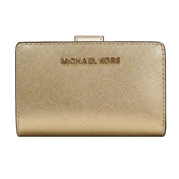 Michael kors pale gold wallet Clearance